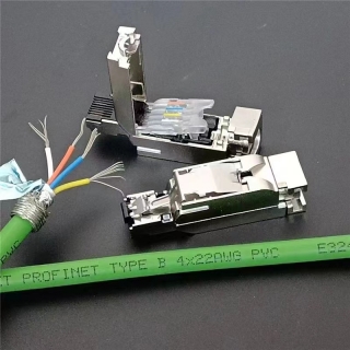 Profinet電纜 綠色四芯屏蔽雙絞線840-2AH10